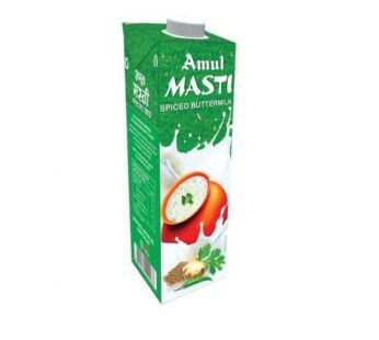 AMUL MASTI SPICED BUTTERMILK 1L | REFRESHING & DIGESTIVE AID | NO ADDED SUGAR, LOW CALORIE