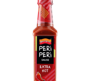 SHANGRILA PERI PERI SAUCE (EXTRA HOT) | FIERY AFRICAN BIRD’S EYE CHILLI | 295G